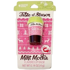 Taste of the Season mint mocha flavored lip balm